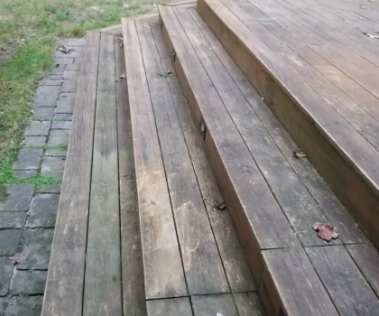 Decking before replacement