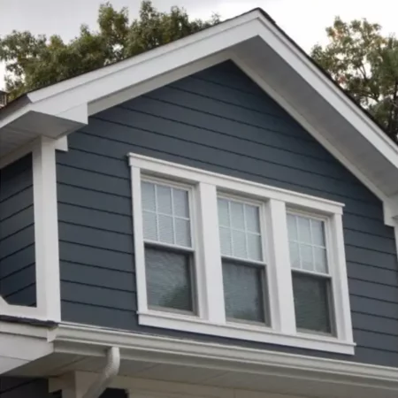 pvc trim shown on house window