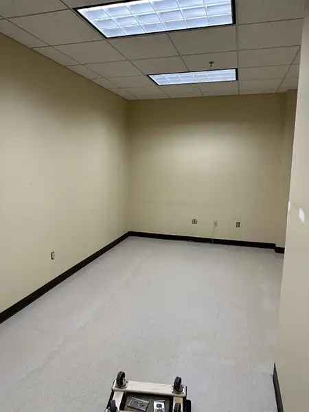 An empty room.